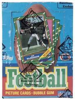 1986 Topps Football Unopened Wax Box (36 Packs) – BBCE Certified 